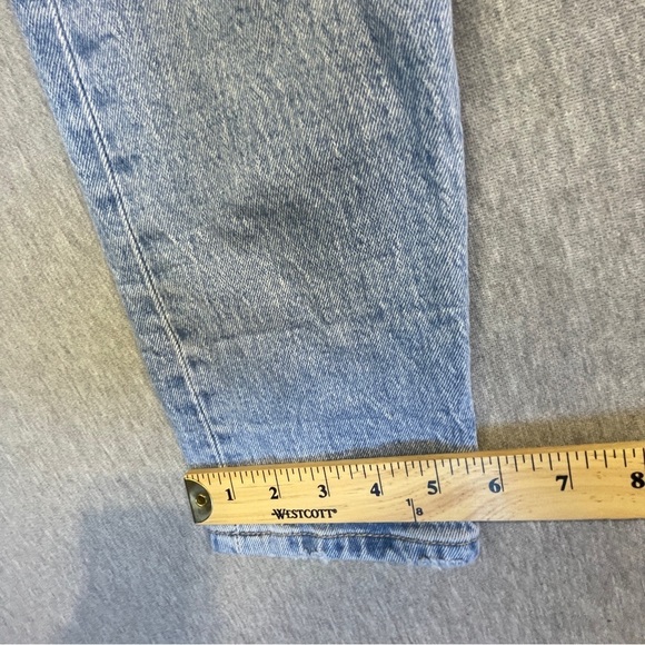Levi’s 501 Jeans Women’s Size 25 x 28 Light Blue Tango Taps Destroyed Skinny - Picture 8 of 11